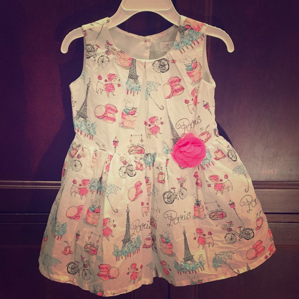Toddler Paris dress